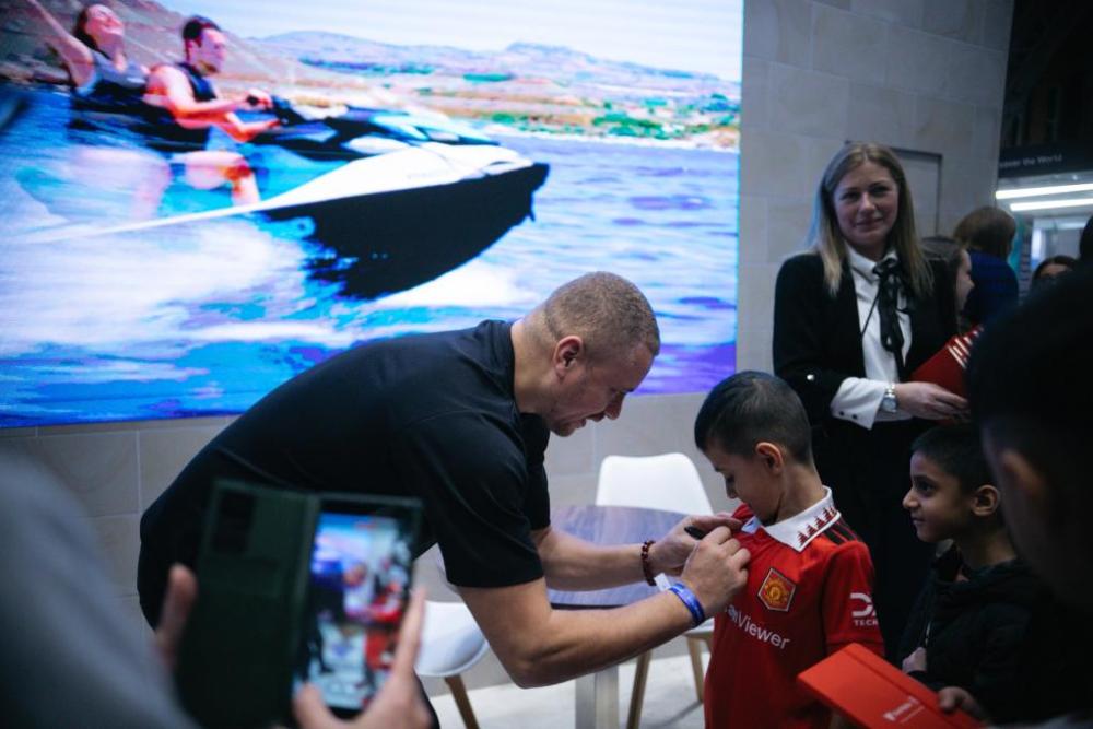 "A Perfect Holiday" comments Manchester United Legend Wes Brown about his Previous Trips to the Maltese Islands